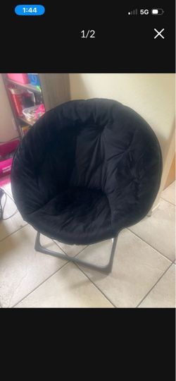 Black Velvet Chair