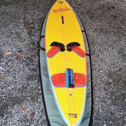 Windsurfing Sails And Board