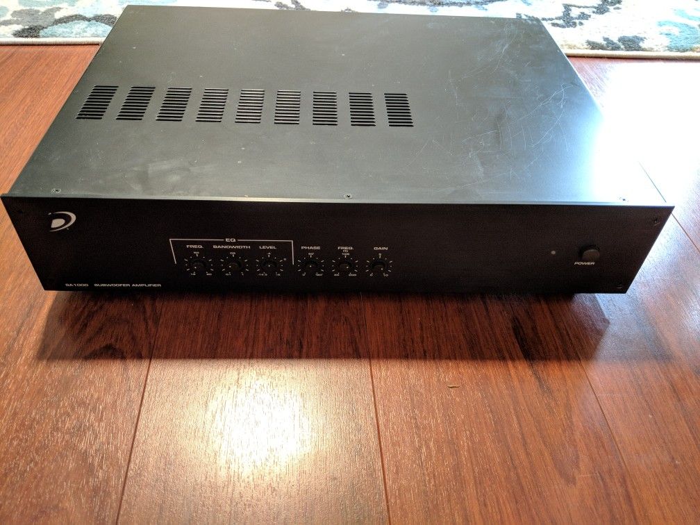 Dayton Audio SA1000 Subwoofer Amplifier Rack Mountable