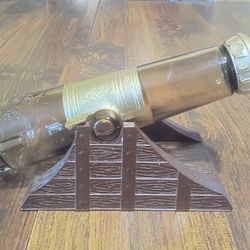 VTG Avon Defender Cannon w/Stand Decanter 