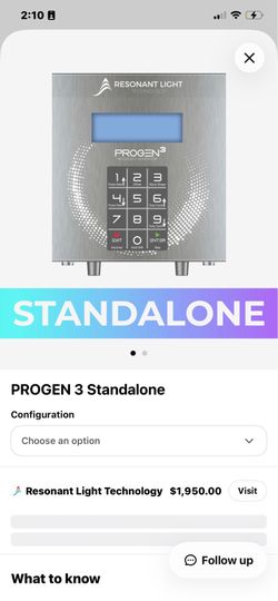 Progen rife machine