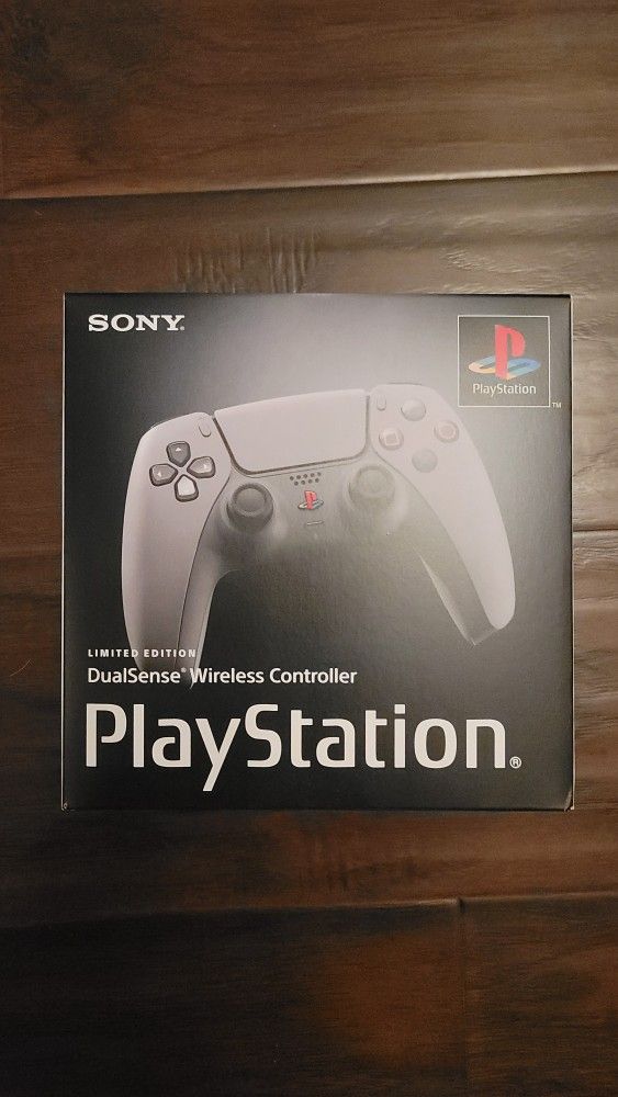 Playstation 5 ps5 anniversary gray dual sense controller