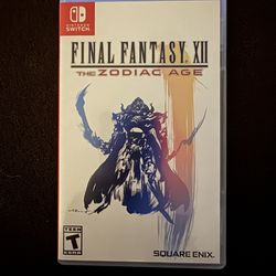 Game For Nintendo Switch Final Fantasy XII