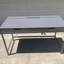 Ikea Alex Computer Desk With Drawers