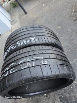 only 2 uswd tires 245 30r20. (90y ) Pirelli pzero$150.00 both