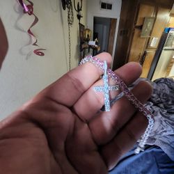 Sterling Silver Vvs1 D Colot Moissanite Tennis Bracelet 