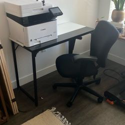 Desk and Chair 