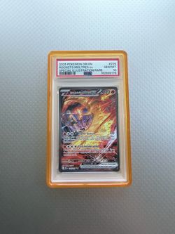 PSA 10 Rocket's Moltres ex Special Illustration Rare #229