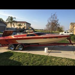 1987 Nordic  Size-22’-6” / HP340 / Motor Size 7.4 Always Inside of the Garage