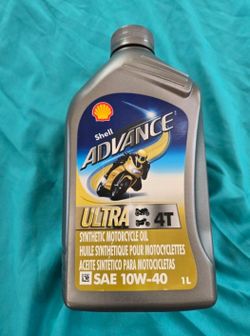 SHELL ULTRA SYNTHETIC 4 STROKE OIL