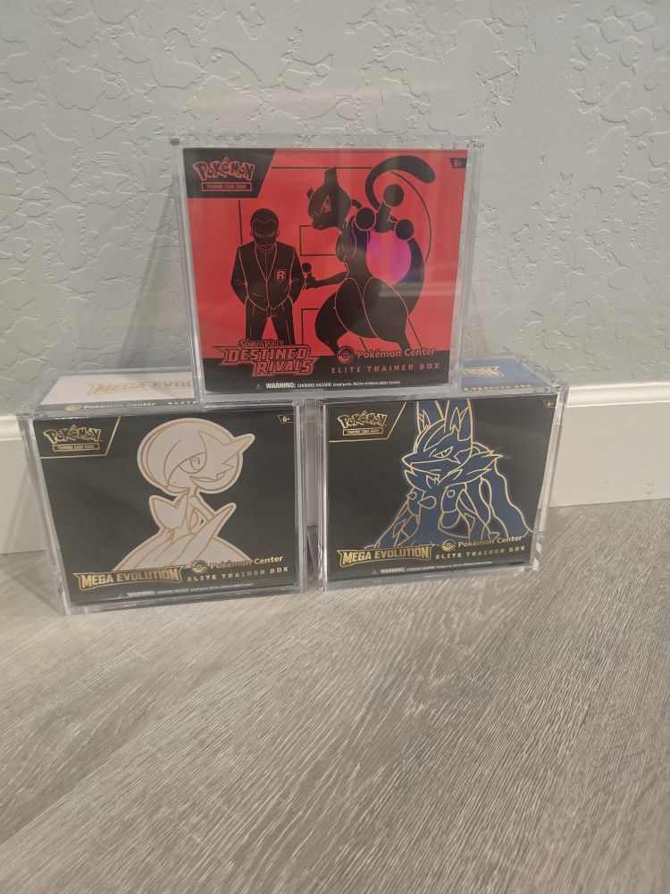 Acrylic Case For Pokemon Elite Trainer Box