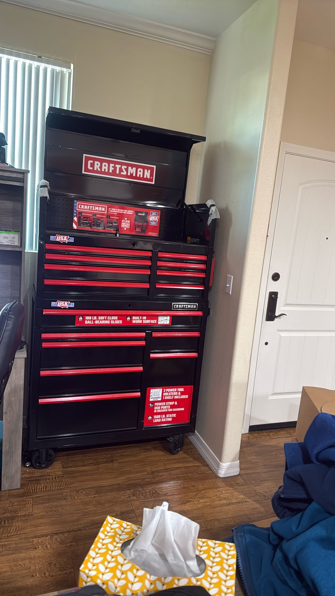 Craftsman 41” wide 14- Drawer Tool Cabinet 