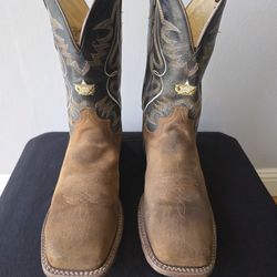 Justin Roughout Boots 11.5D