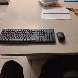 Wireless Mouse And KB