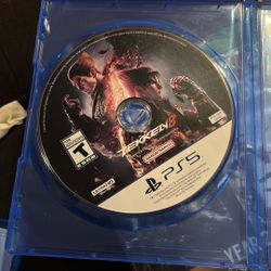 PlayStation 5 physical disc of Tekken 8 Game