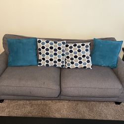 great grey couch