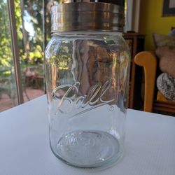 Vintage One Gallon Mason Ball Jar
