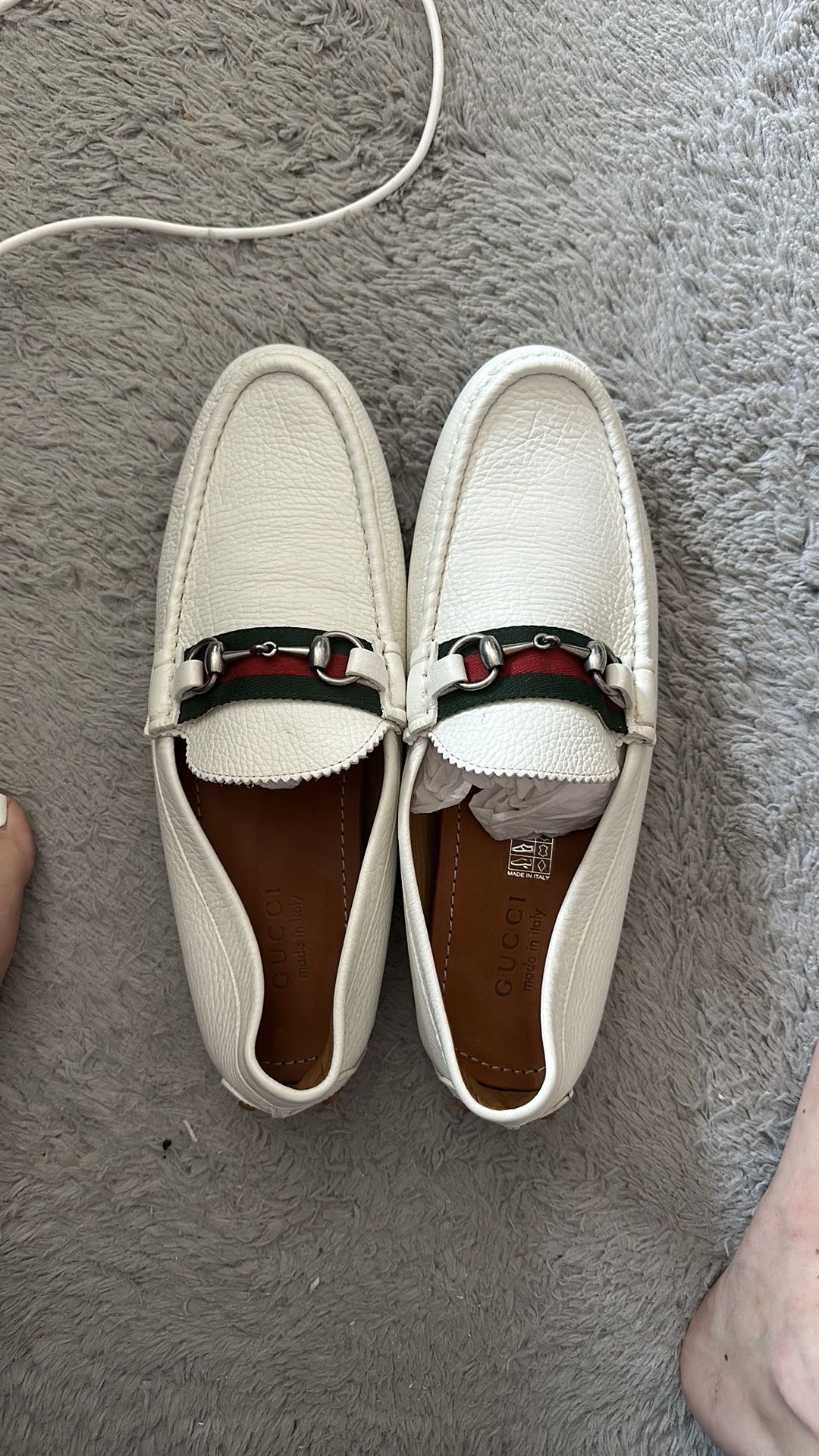Gucci Horsebit Leather Drivers
