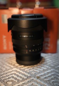 Sony FE 24–50mm F2.8 G Lens – Excellent Condition