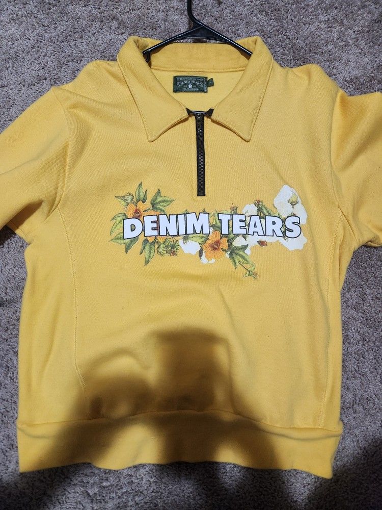 Denim Tears Quater Zip Sz Sm