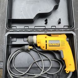 DEWALT D21008 Corded 3/8" Drill With Case