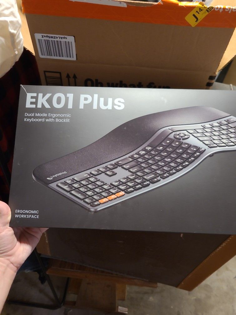 EK01 PLUS Ergonomic Ketboard