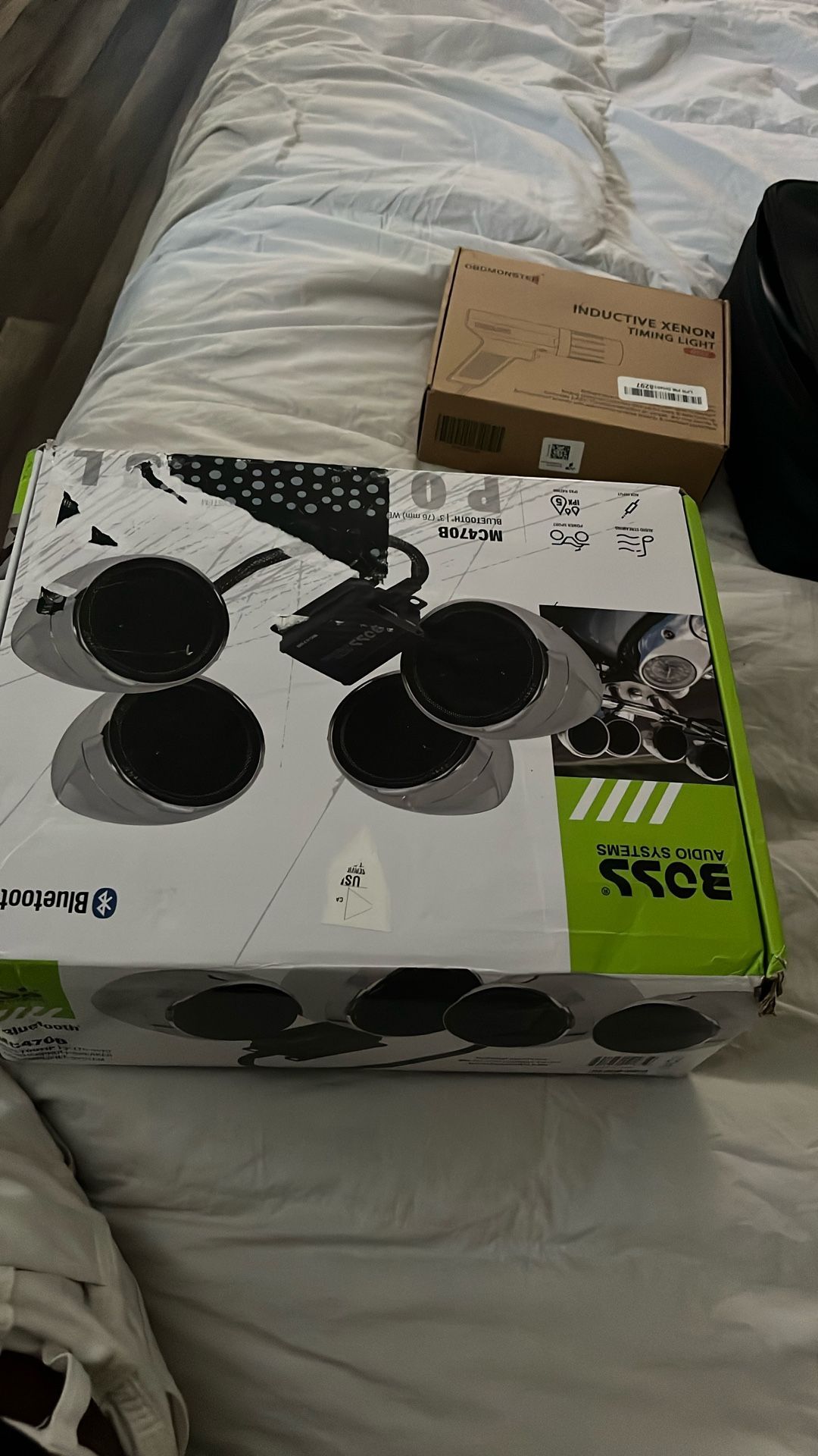 Bluetooth 3” Weather Proof Speaker And Amplifier System