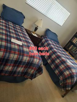 Twin beds