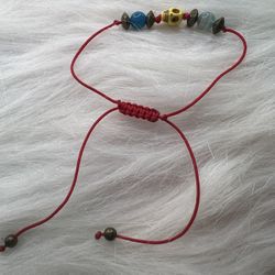 Adjustable Red Bracelet 