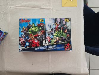 New Marvel 3D Puzzles