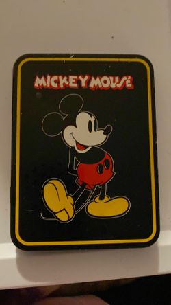 Mickey Mouse tin collectible.disney park .