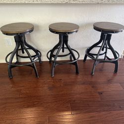 3 Counter Height Bar Stools