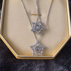 SWAROVSKI NECKLACE AND BRACELET SET