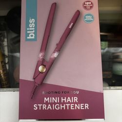 Pink Mini Hair Straightener 
