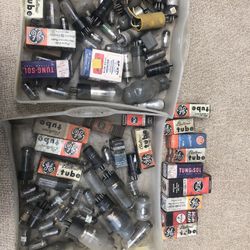 Assortment Of Electronic Tubes  Tv/radio