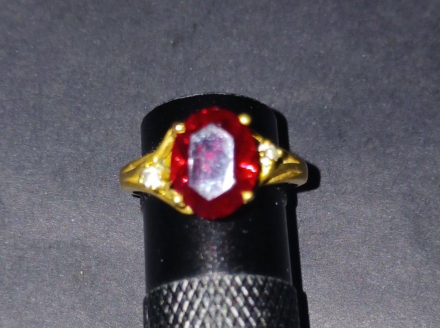 READ BELOW - Womens 14k GP Ring