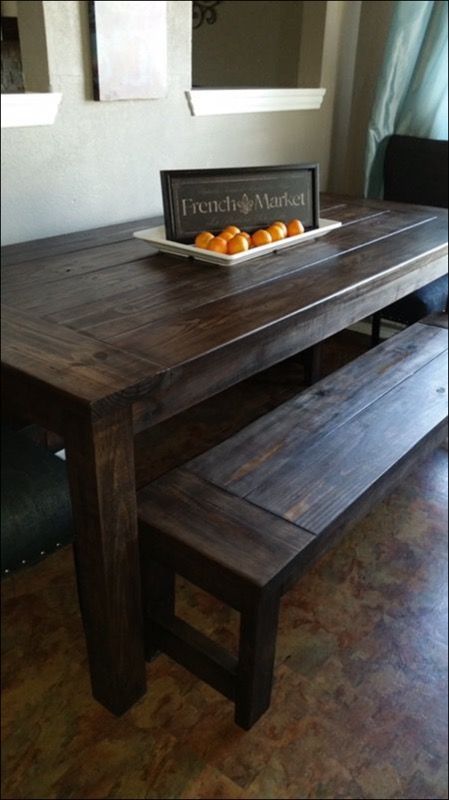 Big Farmhouse Table W 2 Benches For Sale In Wht Settlemt Tx