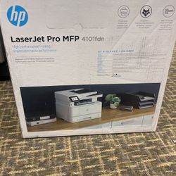 HP LaserJet Pro MFP 4101fdn All-in-One Printer Copier Scanner and Fax