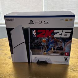 PlayStation 5 Console - NBA 2K26 Bundle Disc Version