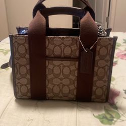 Brand New Coach Small Brown Purse