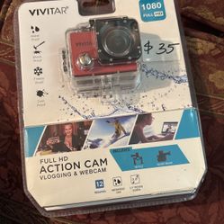 Vivitar 1080 Full Hd full Hd Action cam Vlogging & Webcam 