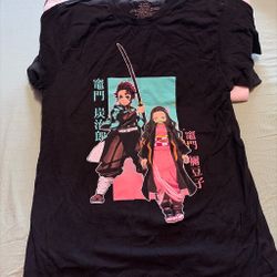 Demon Slayer Tanjiro & Nezuko Graphic T-Shirt