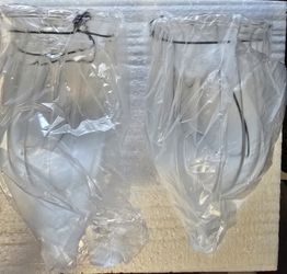 Hanging Tealight Flutes (Set of 2)