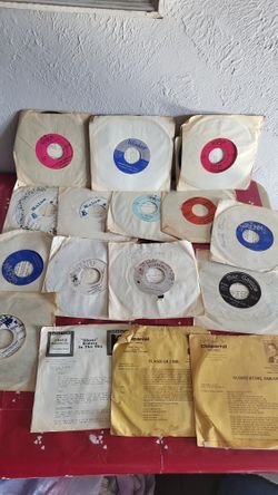 45 rpm records lot 80's