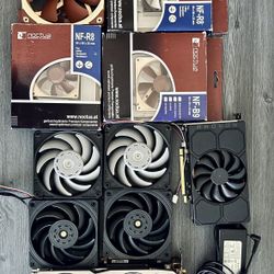 Computer Parts, AMD GPU, Noctua Case Fans etc