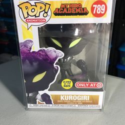 Funko Pop! KUROGIRI, My Hero Academia, 789, Animation, Glow, Target Exclusive!