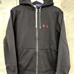 Polo Ralph Floren Fleece Zip Up Hoodie