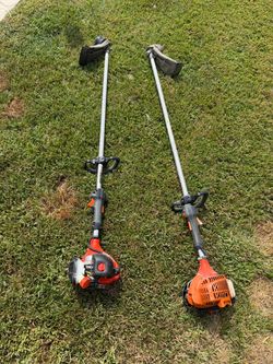 Two Echo Gas String Trimmers