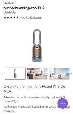 For parts or repair Dyson Purifier Humidify + De-NOx