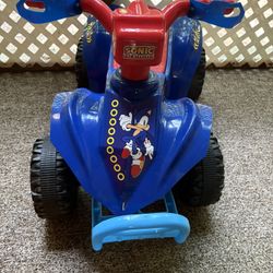 Sonic Motorcycle For Kids 